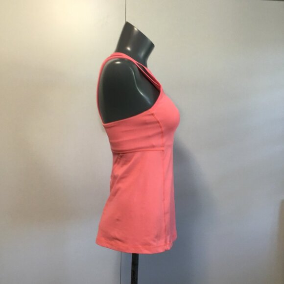 Lululemon Running In The City Tank Grapefruit Size 4 - Picture 3 of 13